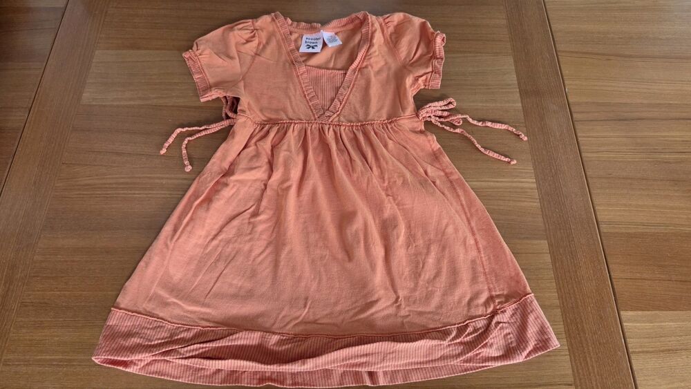 Scooter Brown Girl's Orange Dress Size L (14) READ Description